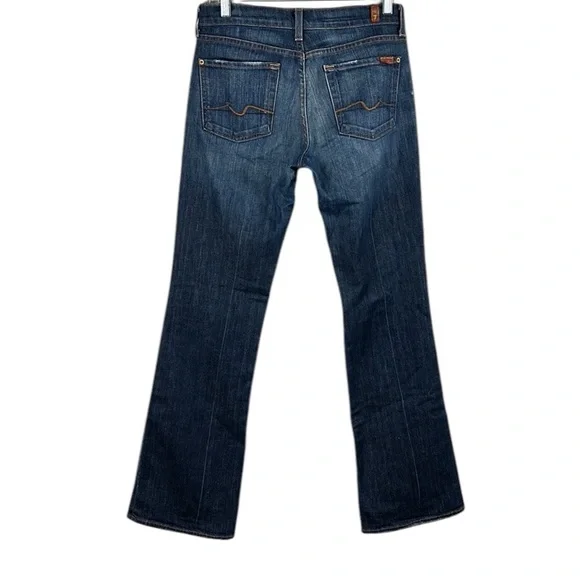 7 For All Mankind Boot Cut Jeans Size 27 - Picture 3 of 7